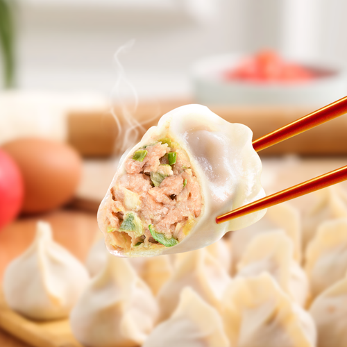 Pork & Green Onion Dumplings 500g