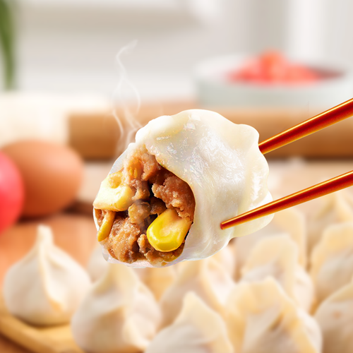 Sweet Corn & Pork Dumplings (Value Pack) 1kg