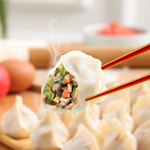 Cabbage & Tofu Cube Dumplings (Value Pack) 1kg