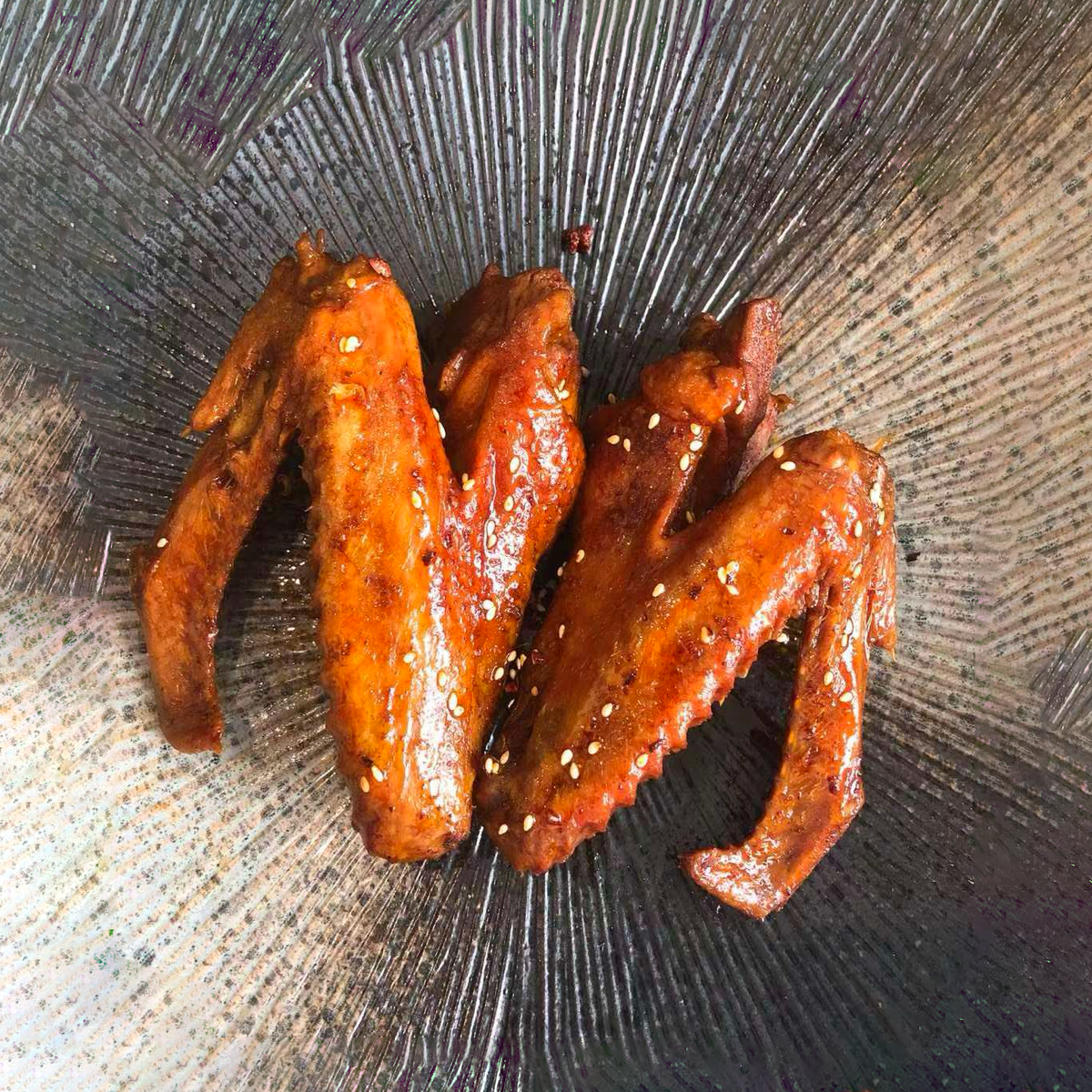 Spicy Full Duck Wing (3-Sections) / 麻辣鸭全翅 2pcs (210g±)