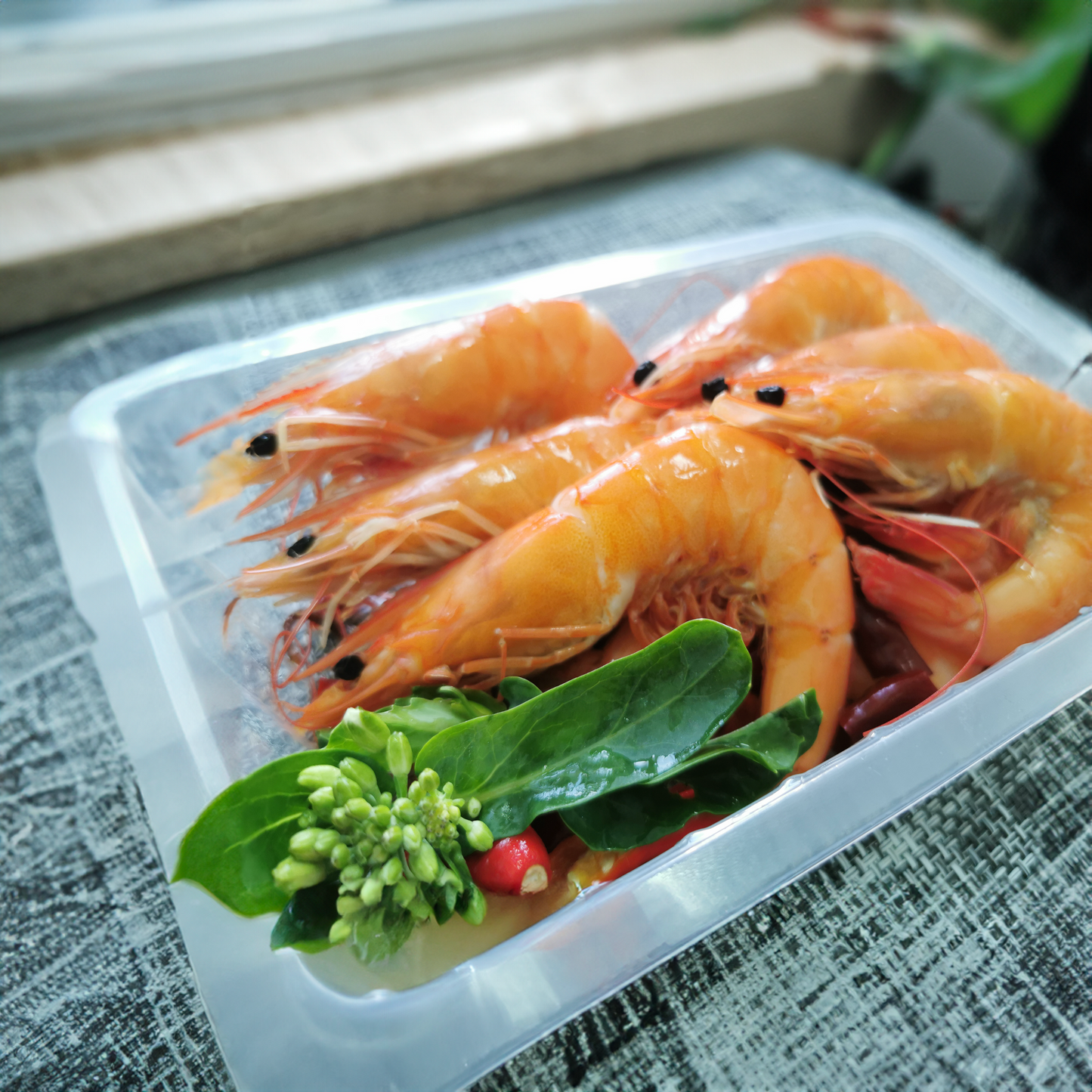 Spicy Live Prawn / 辣卤鲜虾 8pcs (180g)